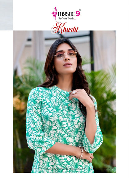 Khushi Vol 7 Mystic 9 Viscose Co Ord Set Wholesaler India