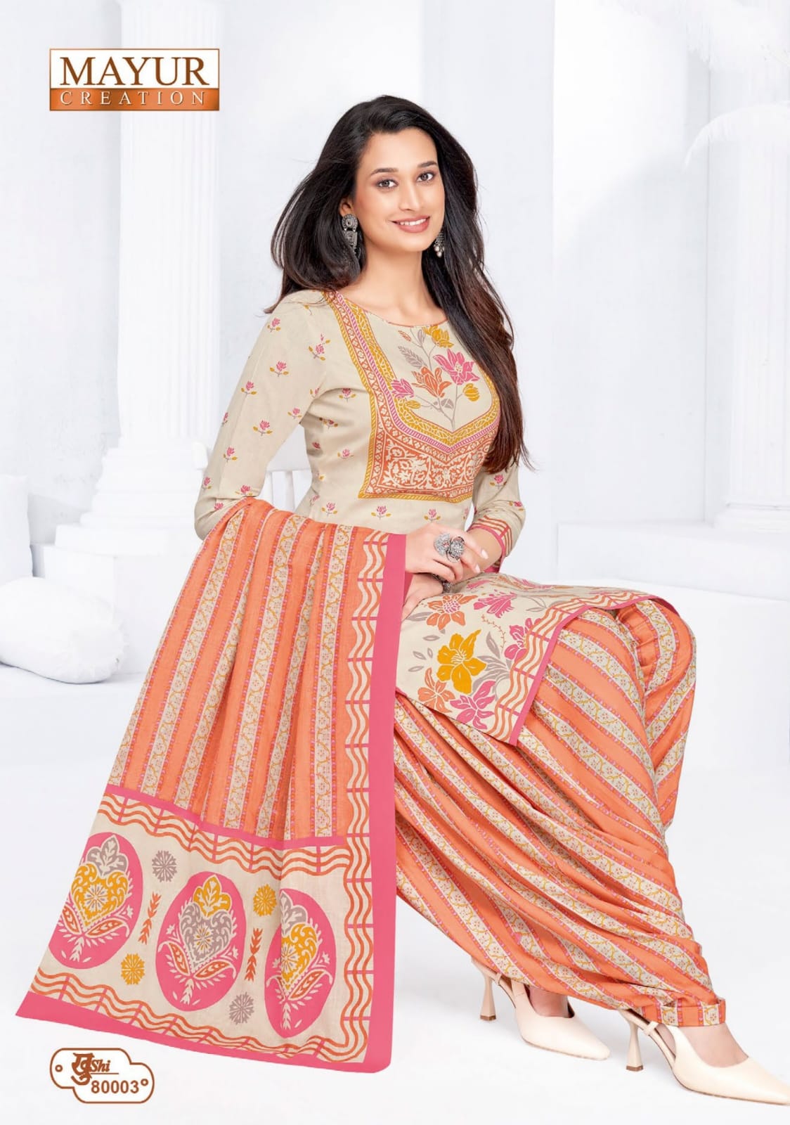 Khushi Vol 80 Mayur Creation Cotton Dress Material Manufacturer India