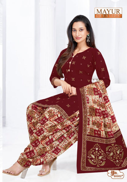 Khushi Vol 80 Mayur Creation Cotton Dress Material Manufacturer India