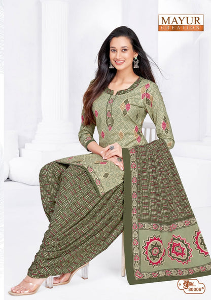 Khushi Vol 80 Mayur Creation Cotton Dress Material Manufacturer India