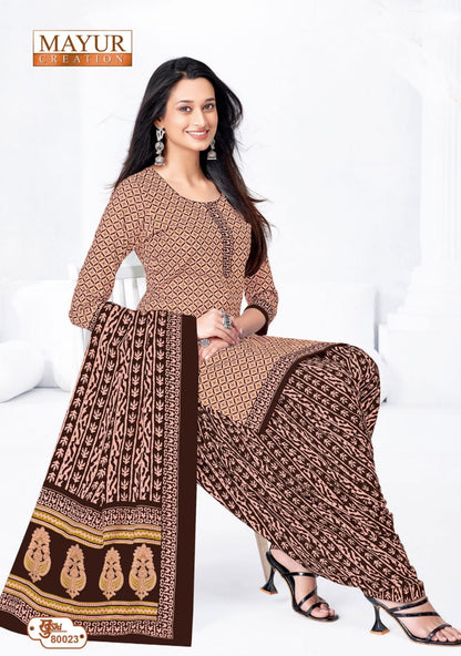 Khushi Vol 80 Mayur Creation Cotton Dress Material Manufacturer India