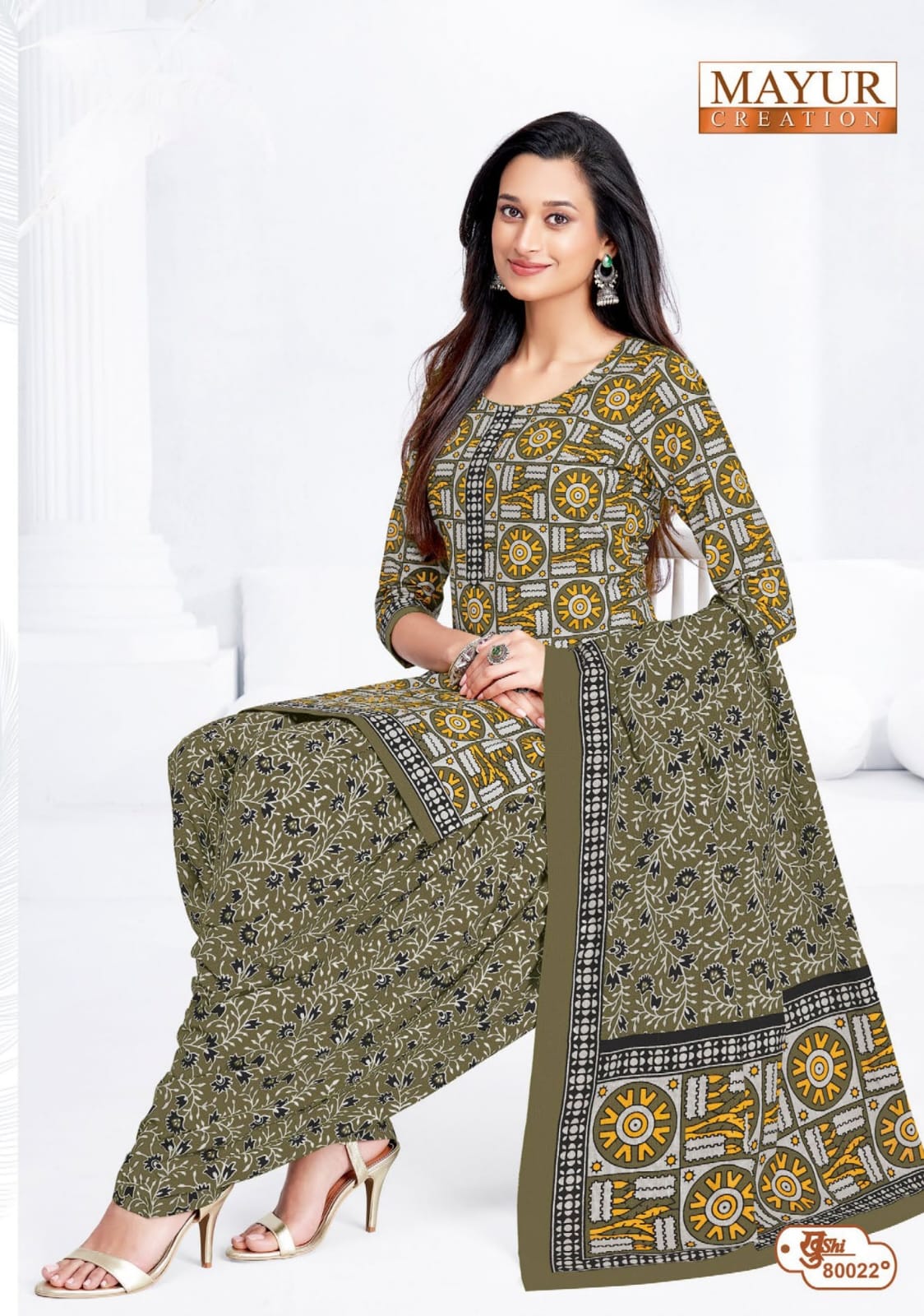 Khushi Vol 80 Mayur Creation Cotton Dress Material Manufacturer India