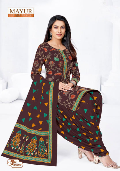 Khushi Vol 80 Mayur Creation Cotton Dress Material Manufacturer India