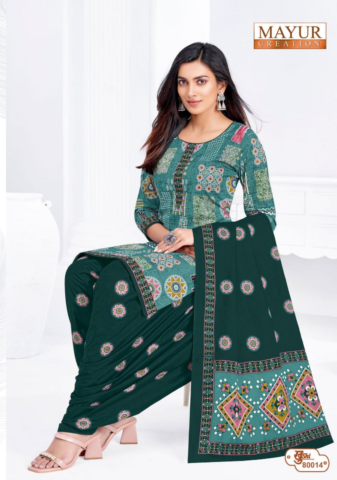 Khushi Vol 80 Mayur Creation Cotton Dress Material Manufacturer India