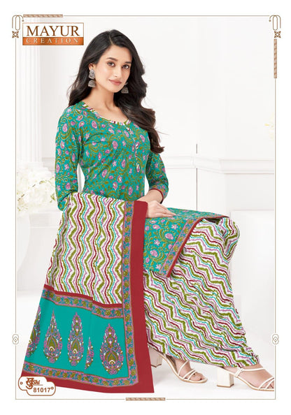 Khushi Vol 81 Mayur Creation Cotton Dress Material Wholesale