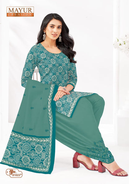 Khushi Vol 81 Mayur Creation Cotton Dress Material Wholesale