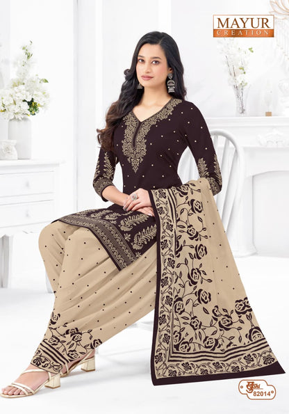 Khushi Vol 82 Mayur Creation Cotton Dress Material Wholesale Price