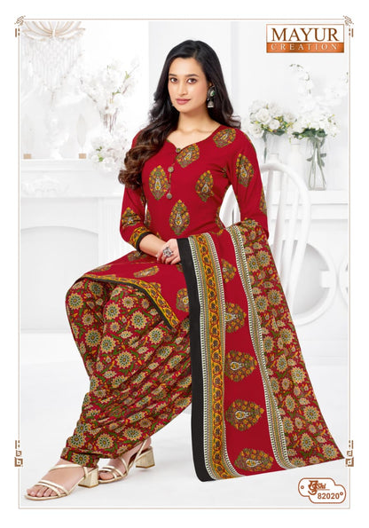 Khushi Vol 82 Mayur Creation Cotton Dress Material Wholesale Price