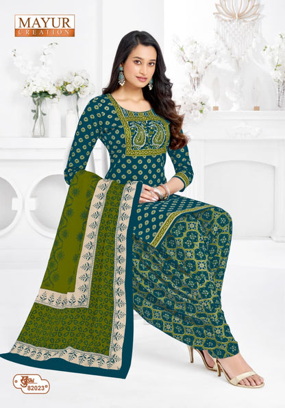 Khushi Vol 82 Mayur Creation Cotton Dress Material Wholesale Price