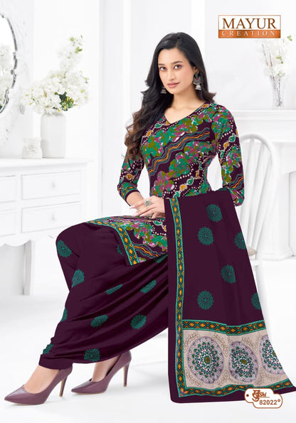 Khushi Vol 82 Mayur Creation Cotton Dress Material Wholesale Price