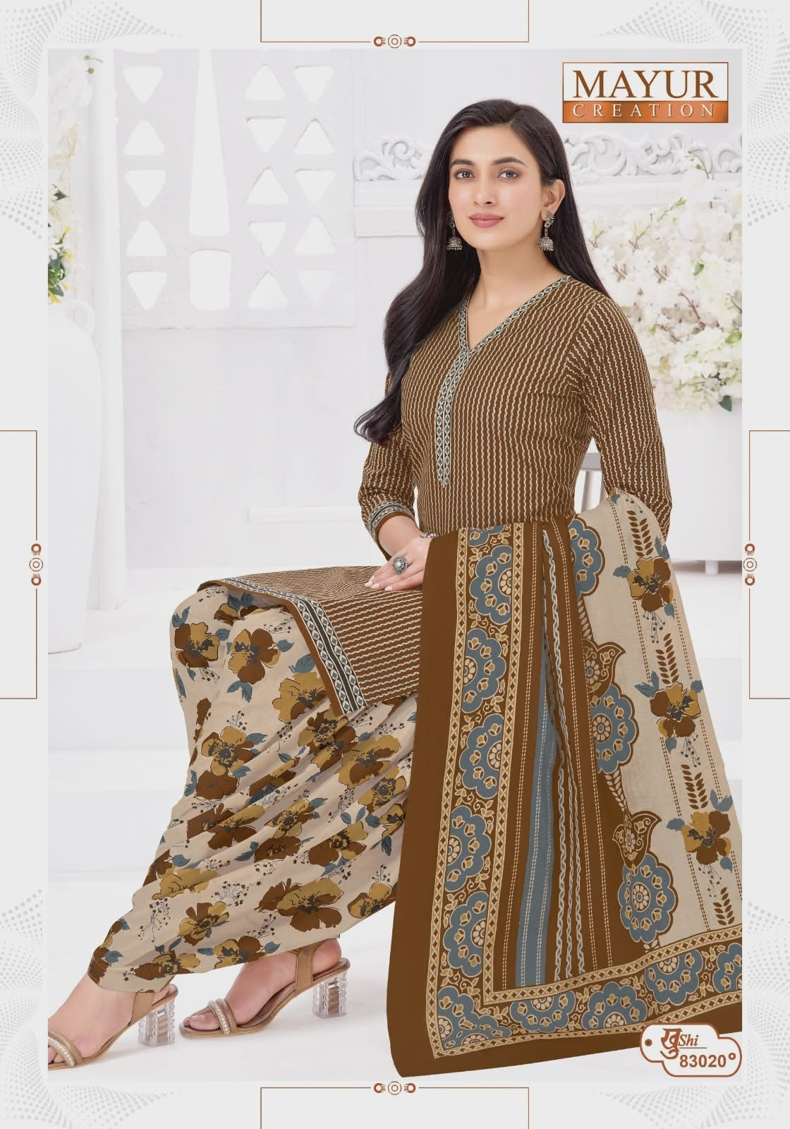 Khushi Vol 83 Mayur Creation Cotton Dress Material Wholesale Price