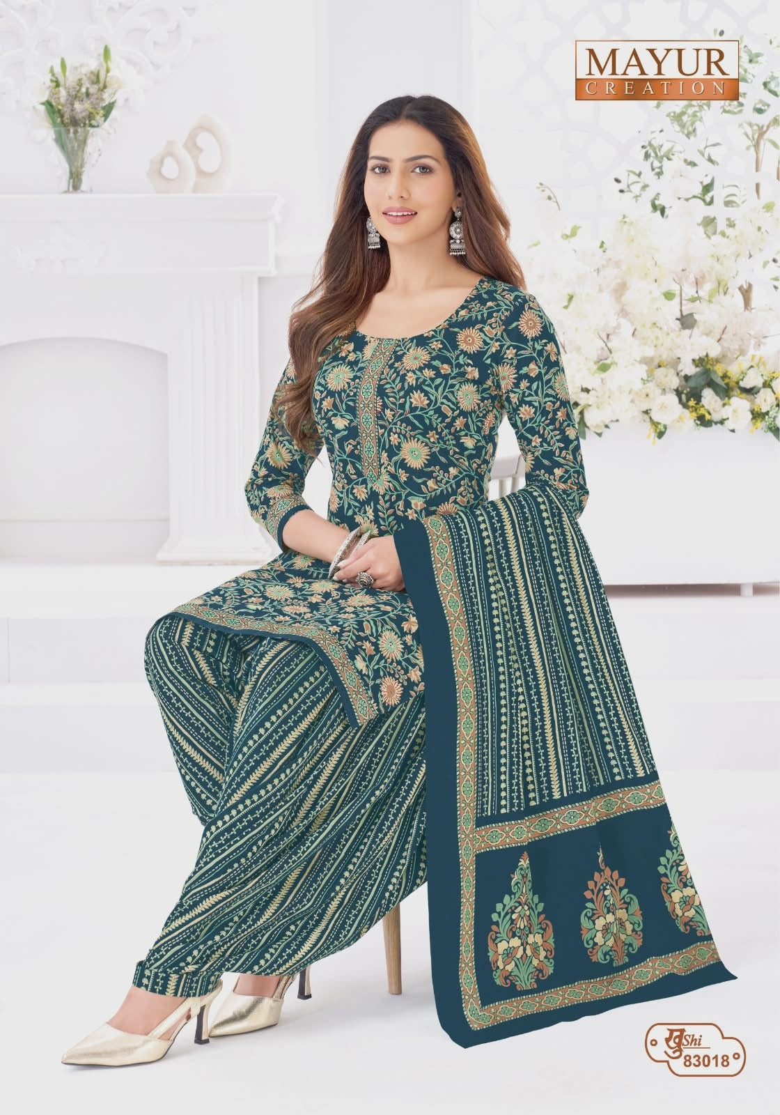 Khushi Vol 83 Mayur Creation Cotton Dress Material Wholesale Price