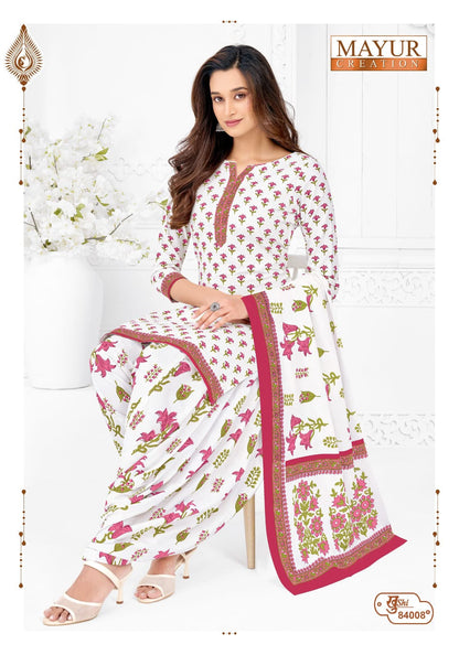 Khushi Vol 84 Mayur Creation Cotton Dress Material Manufacturer