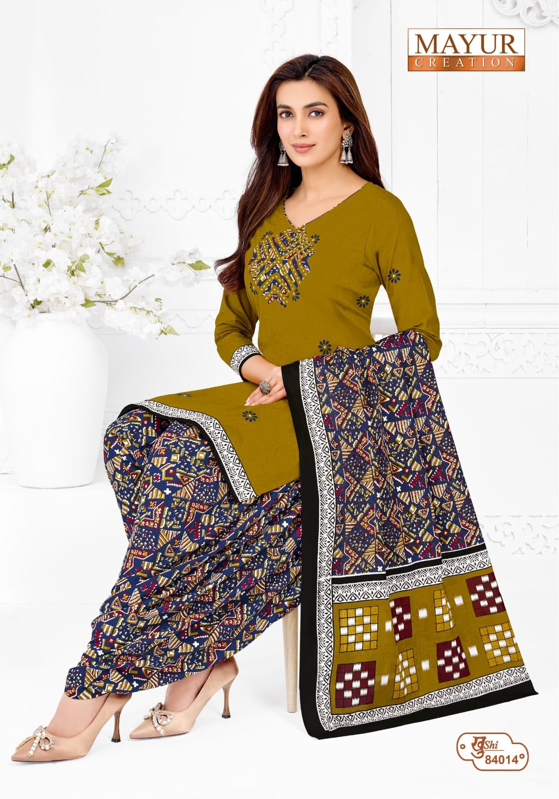 Khushi Vol 84 Mayur Creation Cotton Dress Material Manufacturer