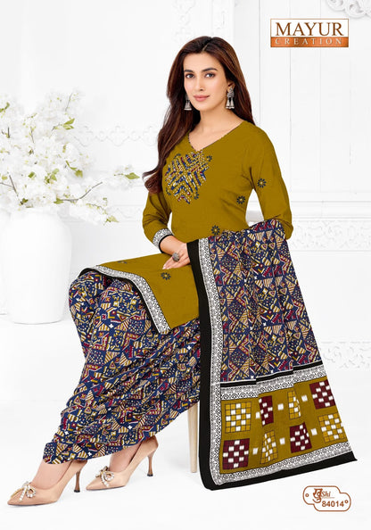 Khushi Vol 84 Mayur Creation Cotton Dress Material Manufacturer