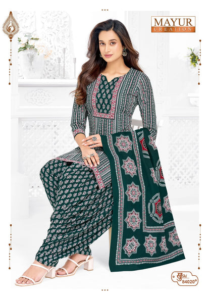 Khushi Vol 84 Mayur Creation Cotton Dress Material Manufacturer