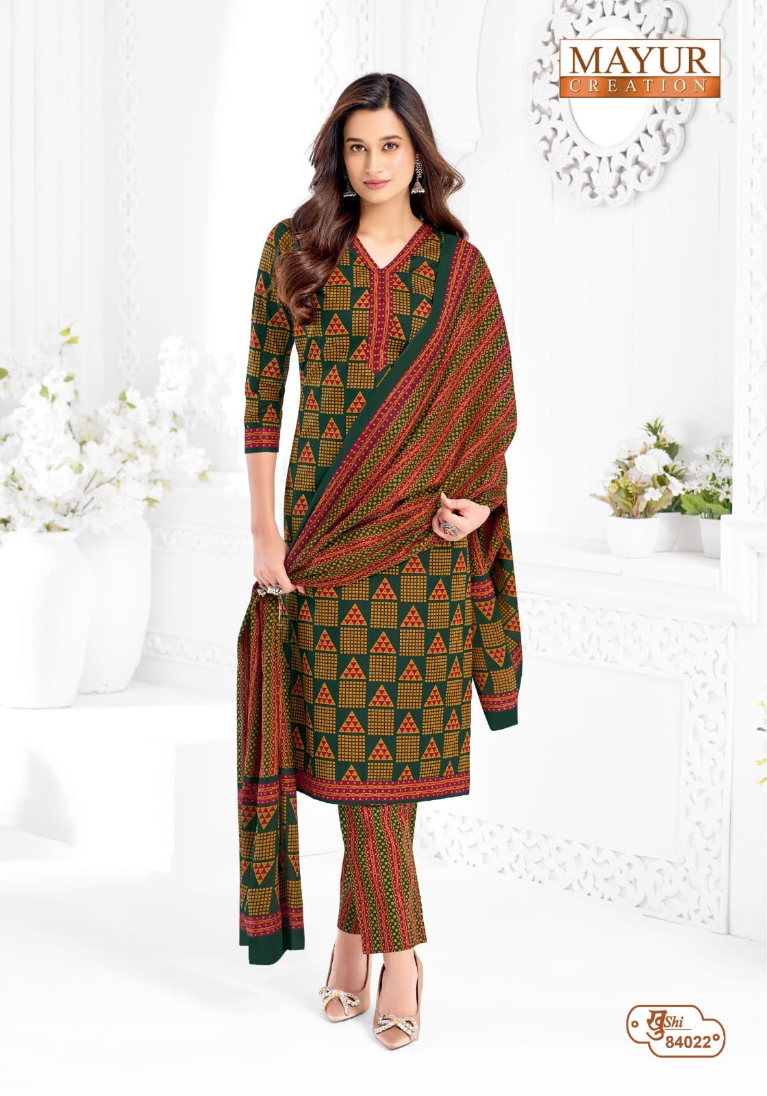Khushi Vol 84 Mayur Creation Cotton Dress Material Manufacturer