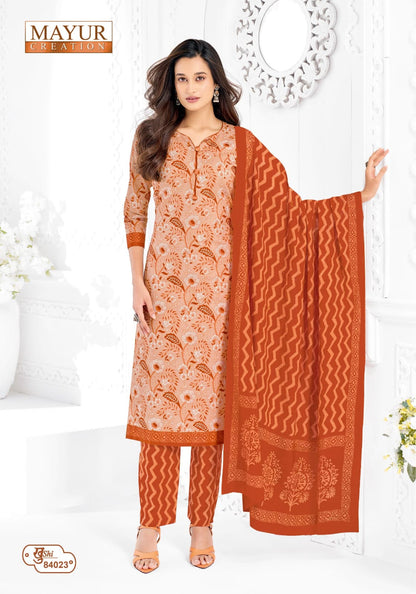 Khushi Vol 84 Mayur Creation Cotton Dress Material Manufacturer