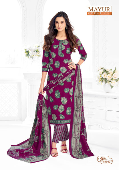 Khushi Vol 84 Mayur Creation Cotton Dress Material Manufacturer