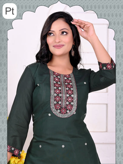 Khushi Vol 8 Pt Roman Silk Readymade Pant Style Suits Manufacturer