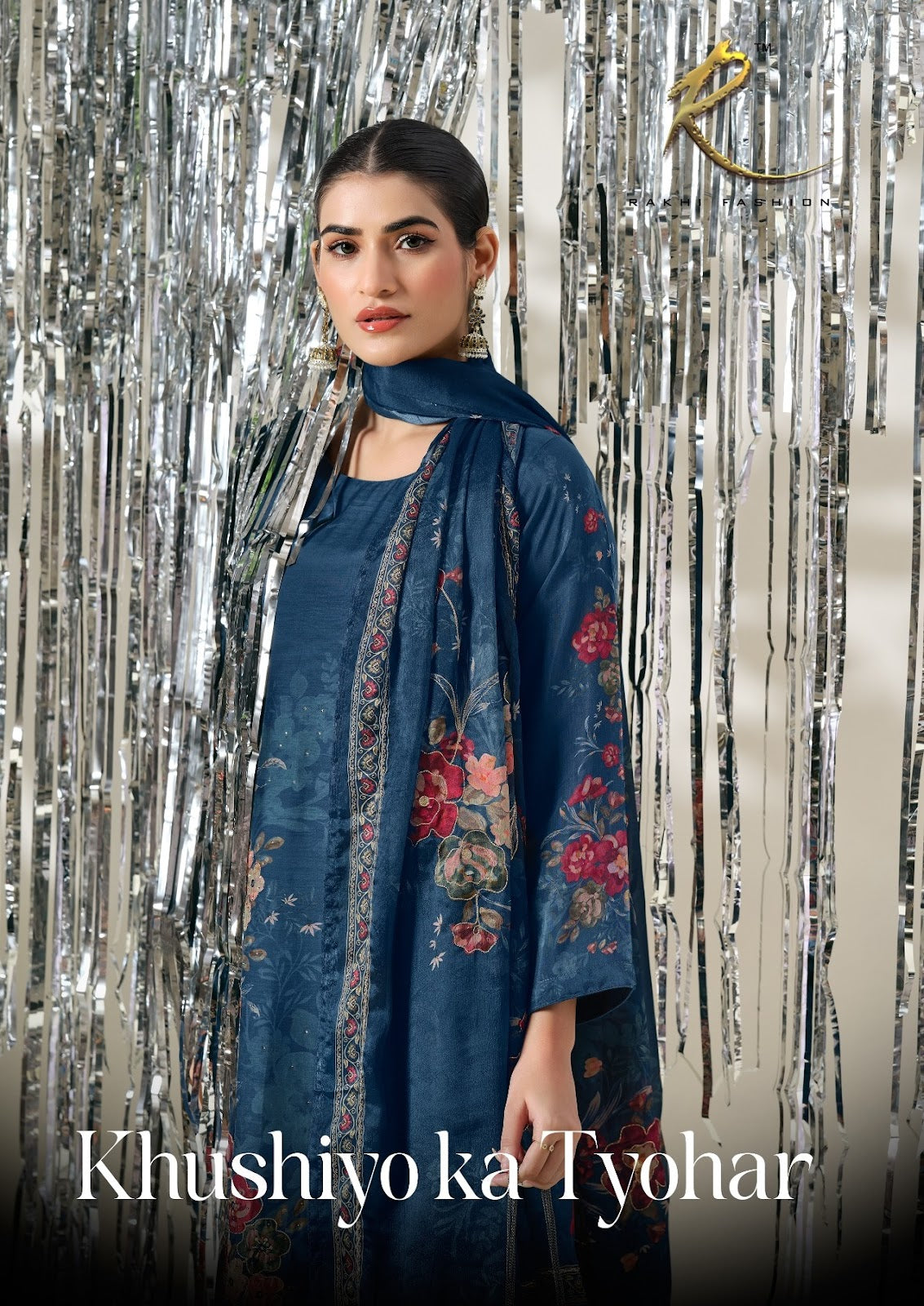 Khushiyo Ka Tyohar Rakhi Fashion Viscose Pant Style Suits Exporter