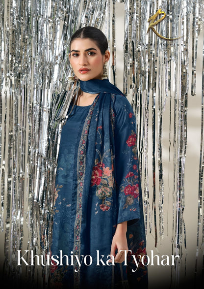 Khushiyo Ka Tyohar Rakhi Fashion Viscose Pant Style Suits Exporter