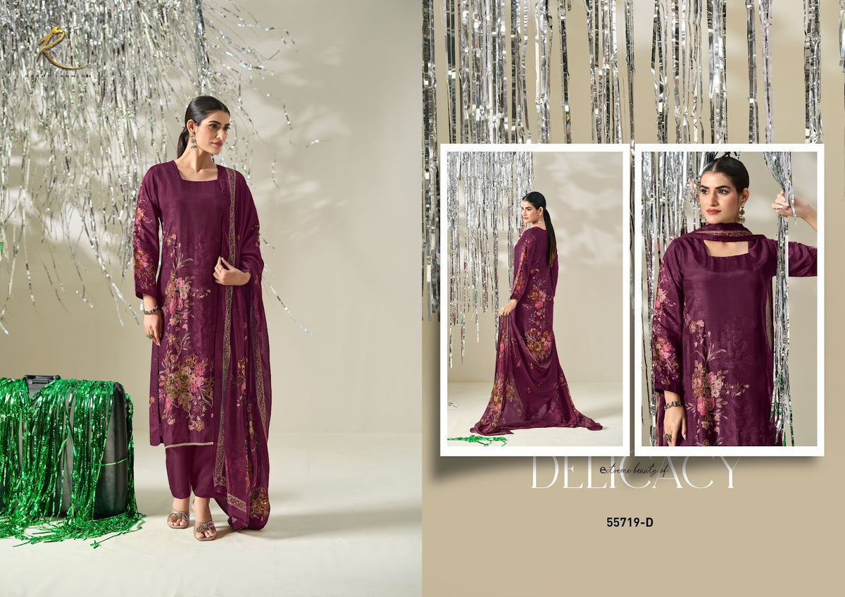 Khushiyo Ka Tyohar Rakhi Fashion Viscose Pant Style Suits Exporter