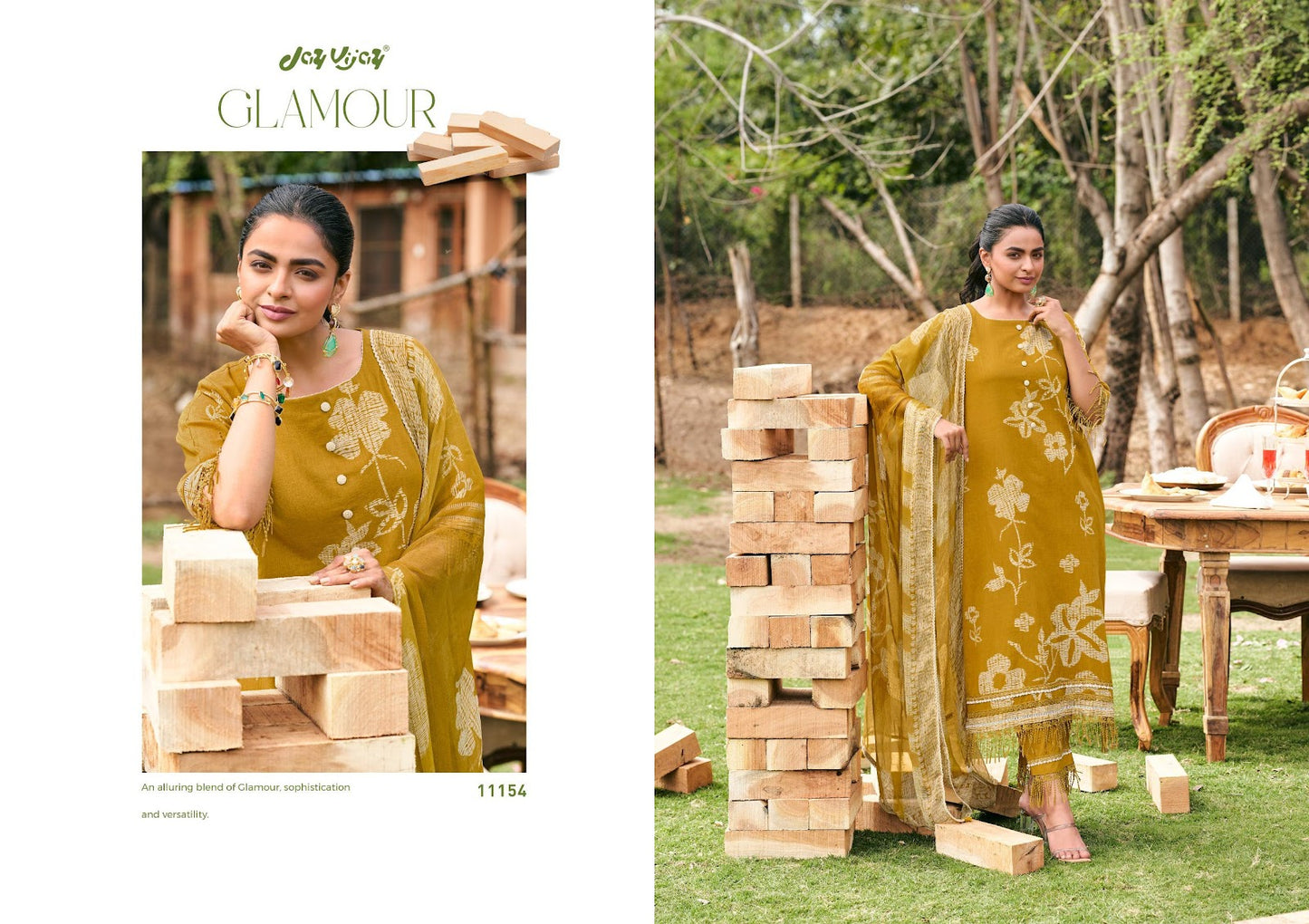 Khushnuma Jay Vijay Mal Cotton Pant Style Suits Wholesale