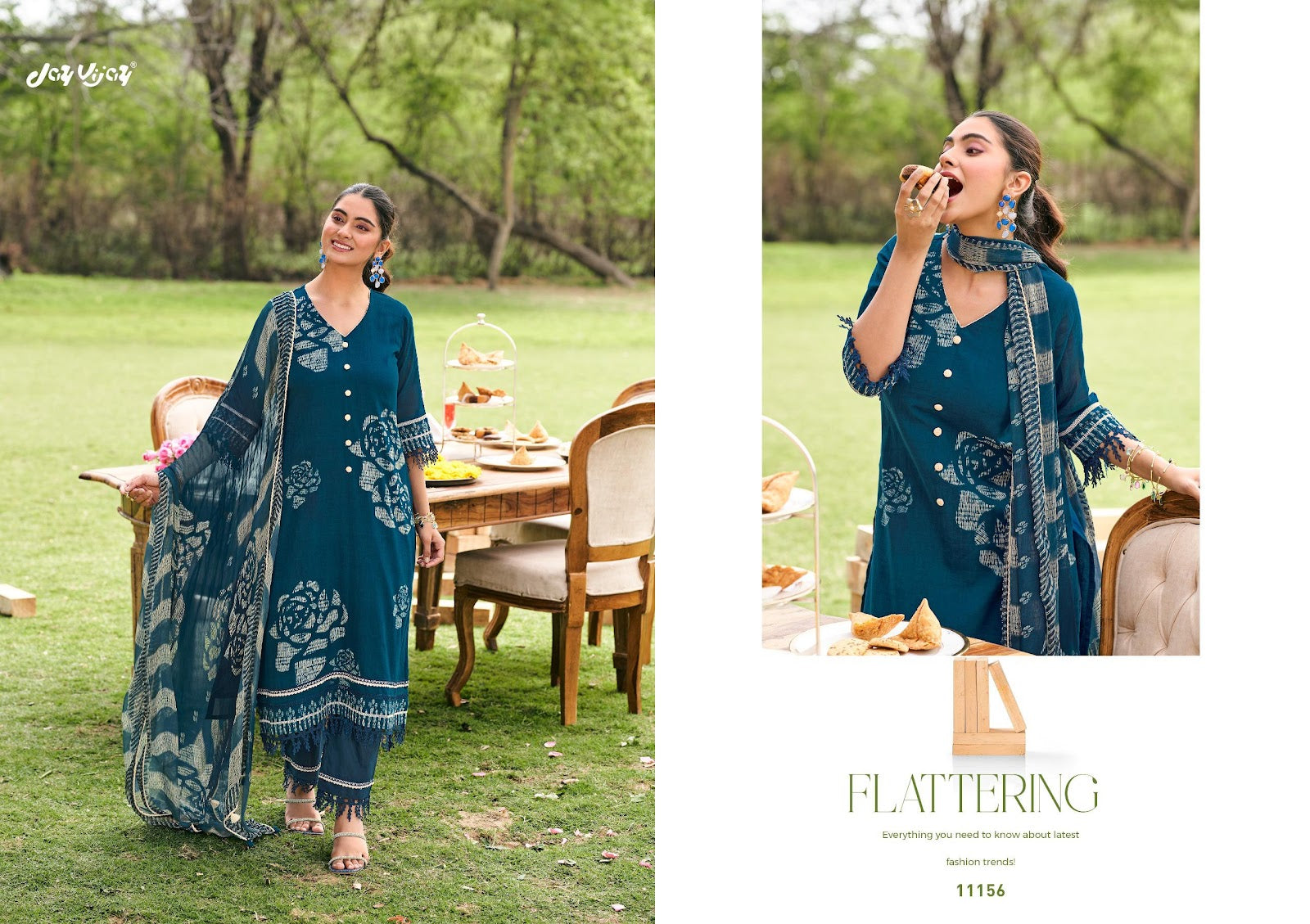 Khushnuma Jay Vijay Mal Cotton Pant Style Suits Wholesale