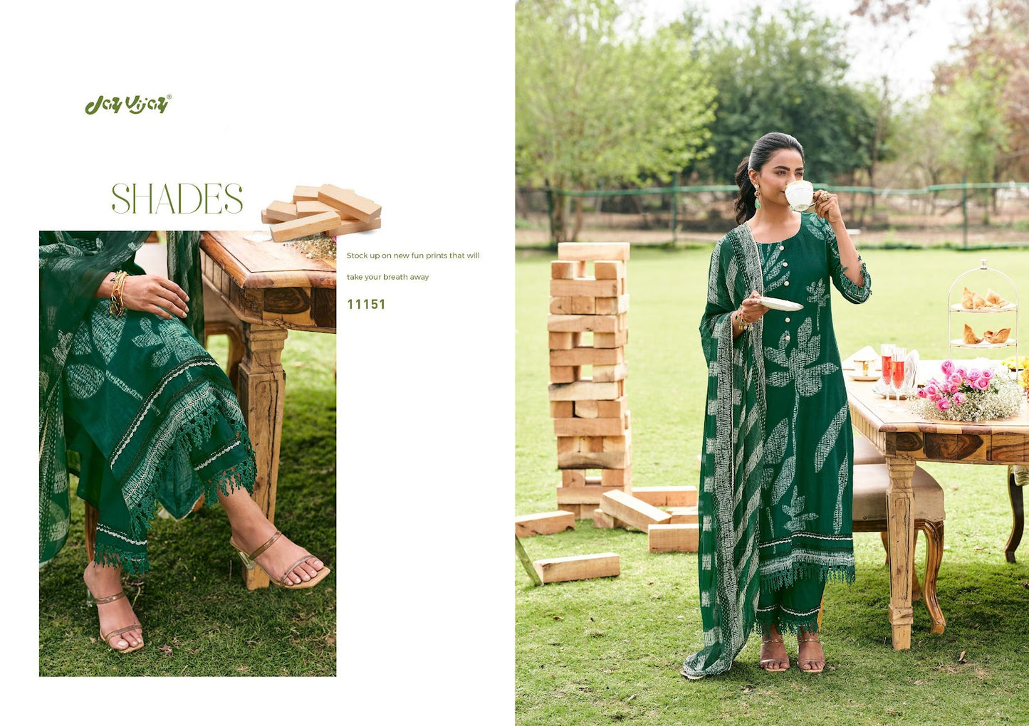 Khushnuma Jay Vijay Mal Cotton Pant Style Suits Wholesale