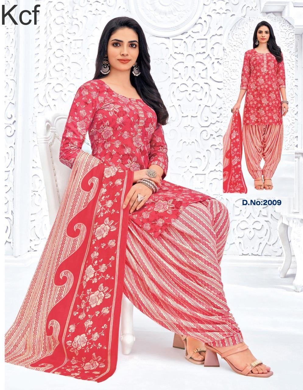 Khusi Vol 2 Kcf Readymade Cotton Patiyala Suits Supplier Ahmedabad