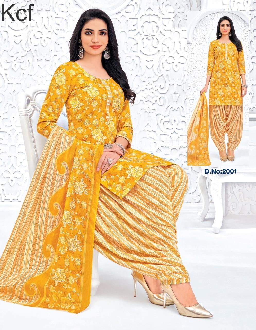 Khusi Vol 2 Kcf Readymade Cotton Patiyala Suits Supplier Ahmedabad
