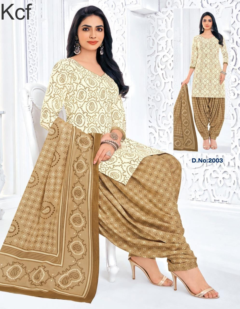 Khusi Vol 2 Kcf Readymade Cotton Patiyala Suits Supplier Ahmedabad