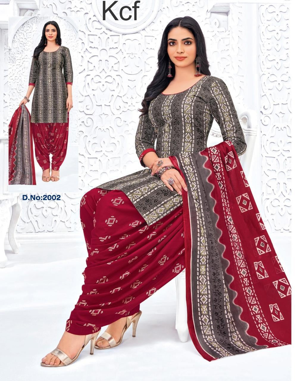 Khusi Vol 2 Kcf Readymade Cotton Patiyala Suits Supplier Ahmedabad