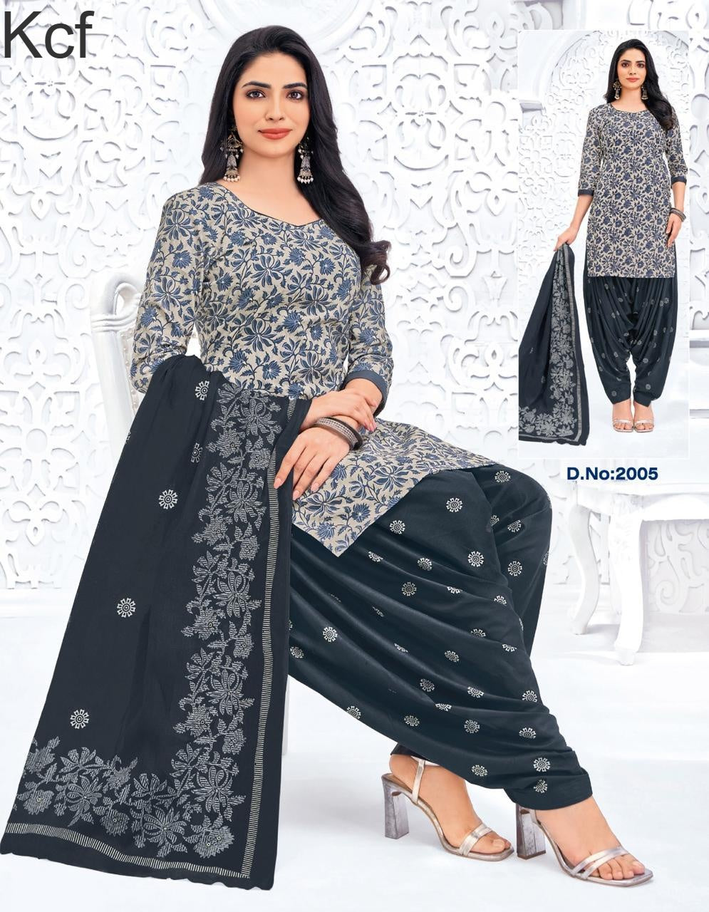 Khusi Vol 2 Kcf Readymade Cotton Patiyala Suits Supplier Ahmedabad
