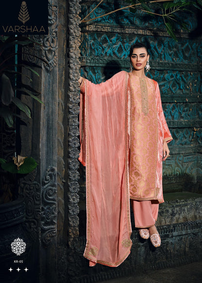 Khusrang Varshaa Velvet Suits Wholesale