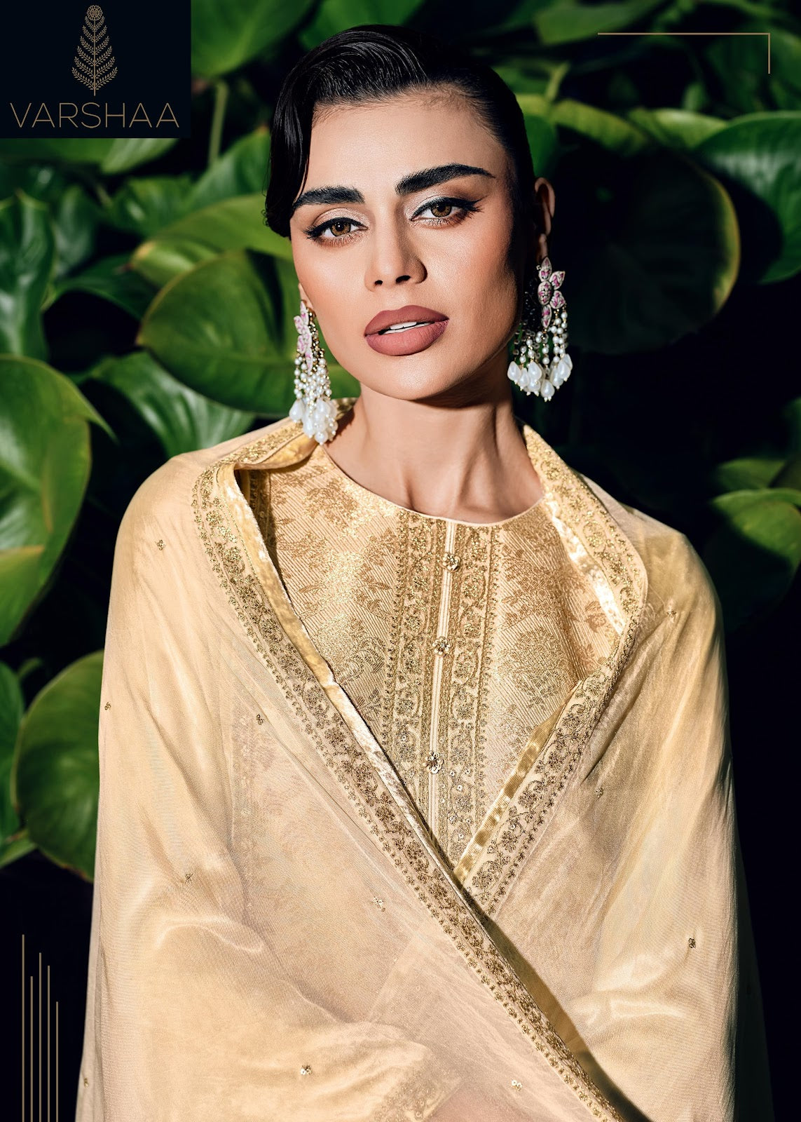 Khusrang Varshaa Velvet Suits Wholesale