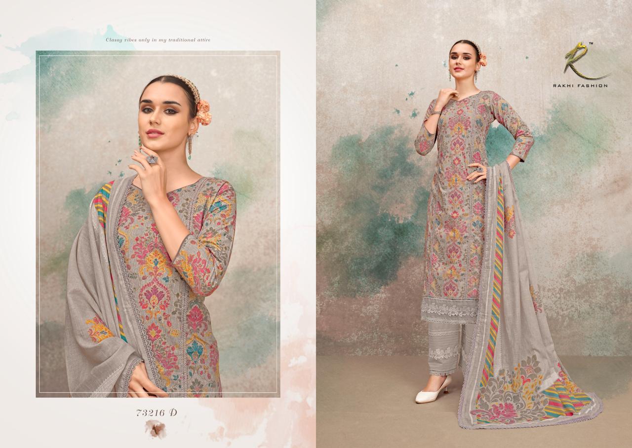 Khuwab Rakhi Fashion Pure Linen Pant Style Suits Wholesale Price