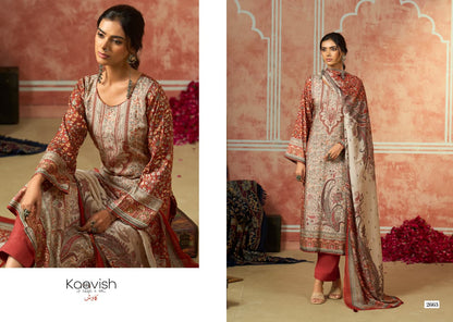 Khwaab Kaavish Viscose Pashmina Suits Wholesaler India