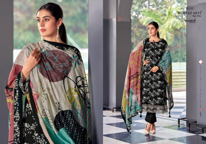 Khwaab Mumtaz Arts Viscose Jam Karachi Salwar Suits Manufacturer India