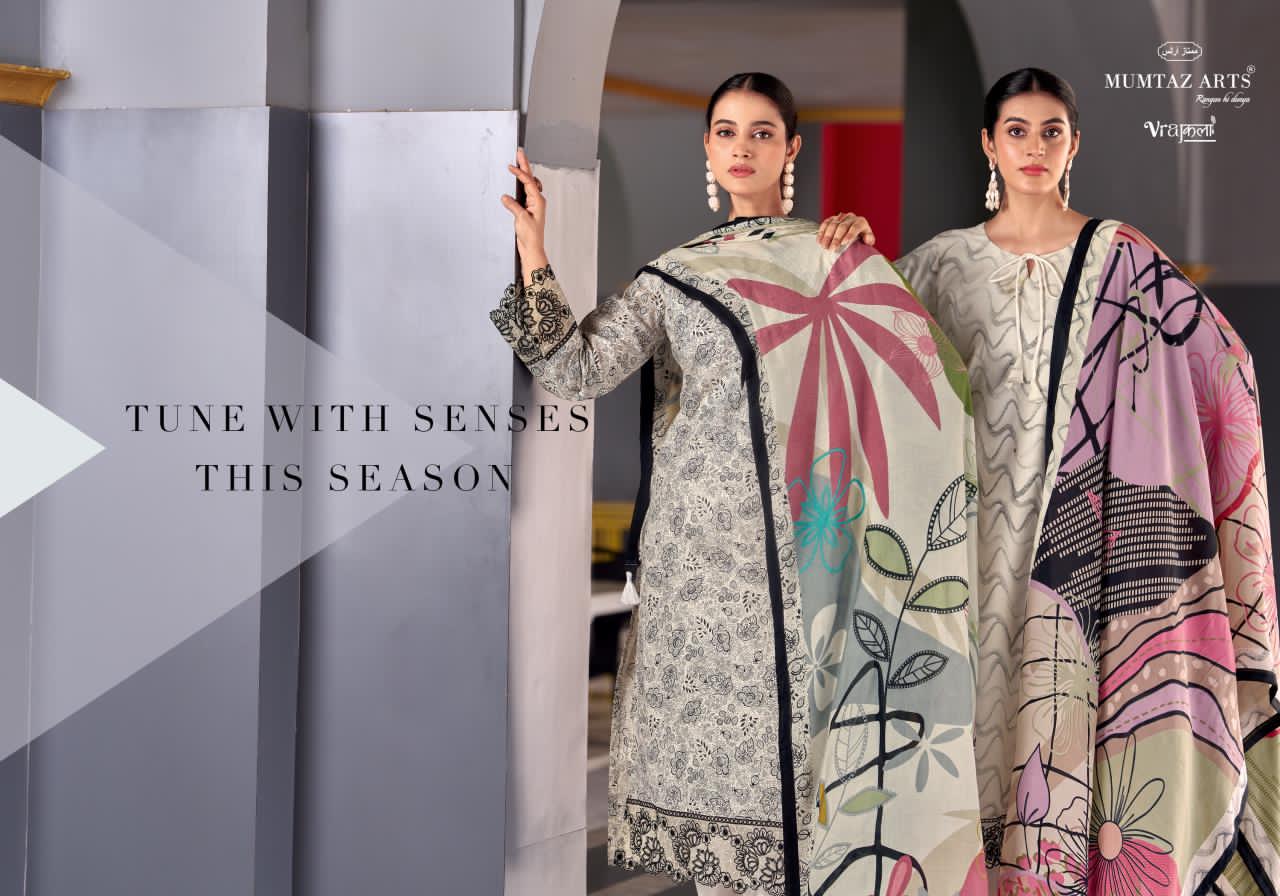 Khwaab Mumtaz Arts Viscose Jam Karachi Salwar Suits Manufacturer India