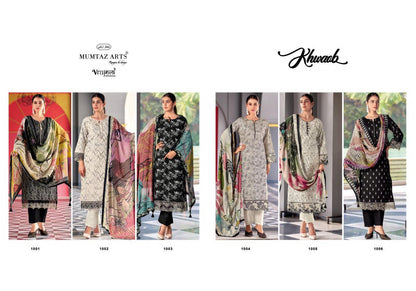 Khwaab Mumtaz Arts Viscose Jam Karachi Salwar Suits Manufacturer India