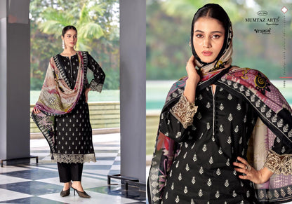 Khwaab Mumtaz Arts Viscose Jam Karachi Salwar Suits Manufacturer India