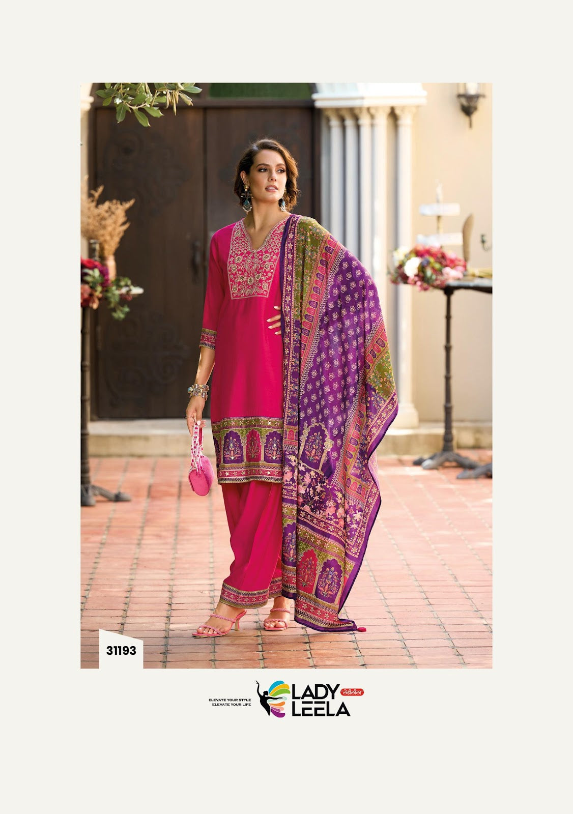 Khwab Ladyleela Viscose Silk Readymade Suits Manufacturer Gujarat