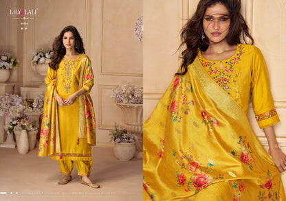 Khwab Lily Lali Viscose Afghani Readymade Suit Supplier