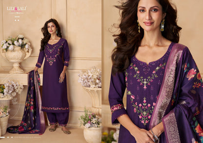 Khwab Lily Lali Viscose Afghani Readymade Suit Supplier