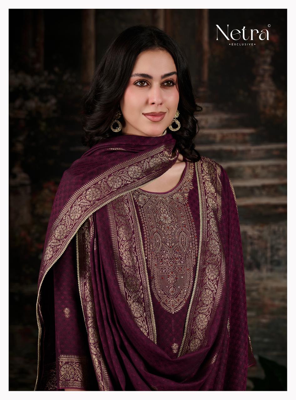 Khwais Netra Pashmina Suits Supplier India