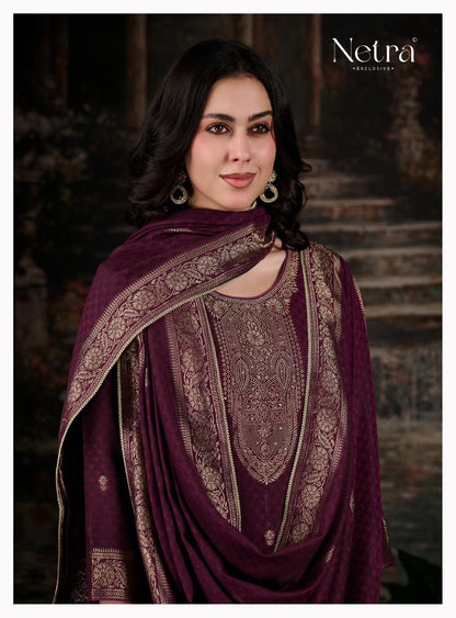 Khwais Netra Pashmina Suits Supplier India
