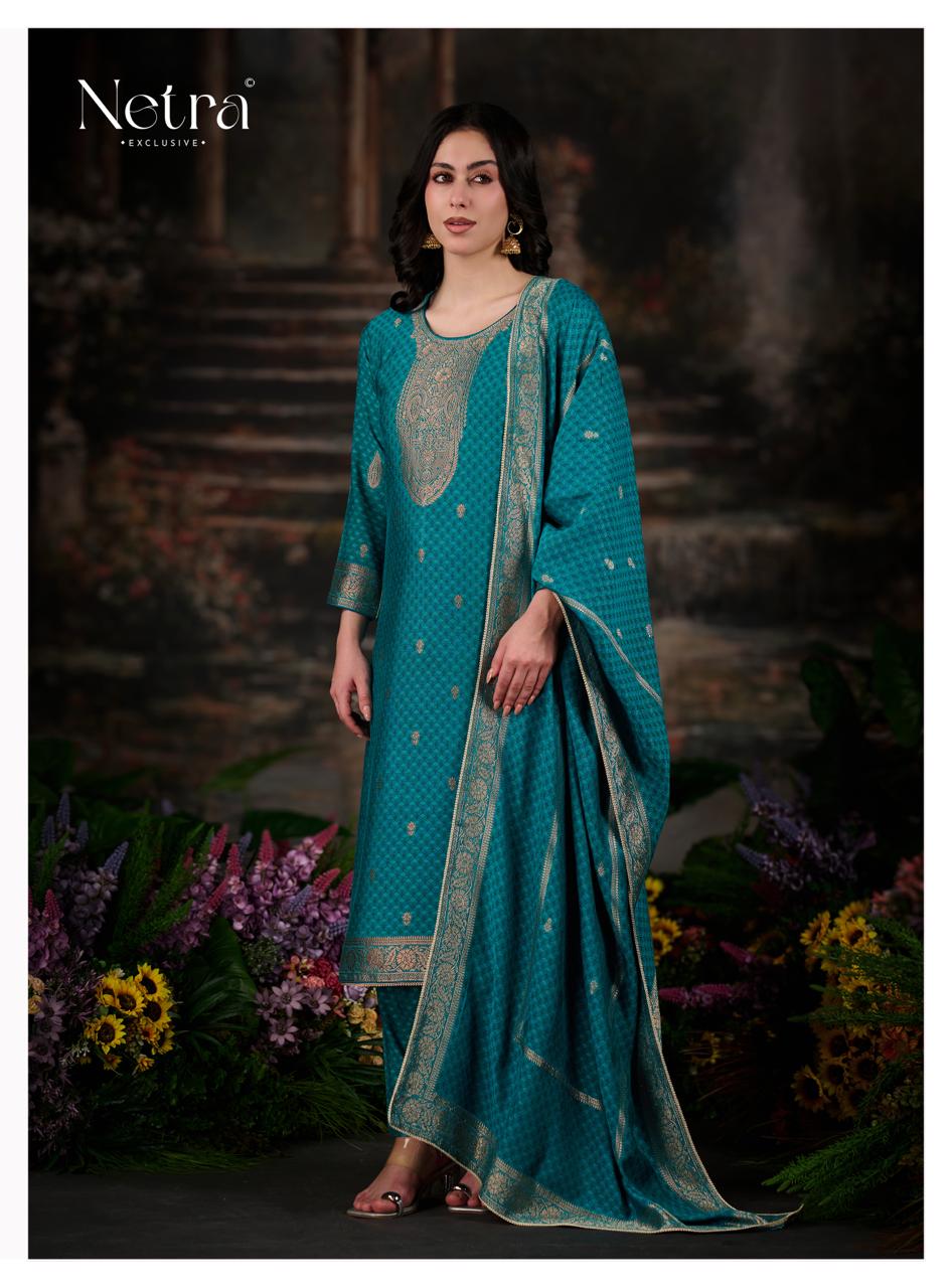 Khwais Netra Pashmina Suits Supplier India