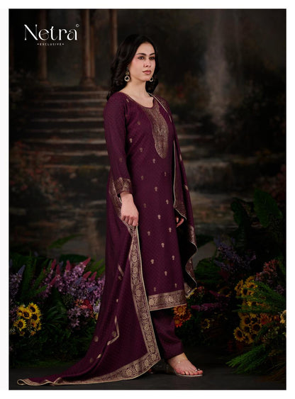Khwais Netra Pashmina Suits Supplier India